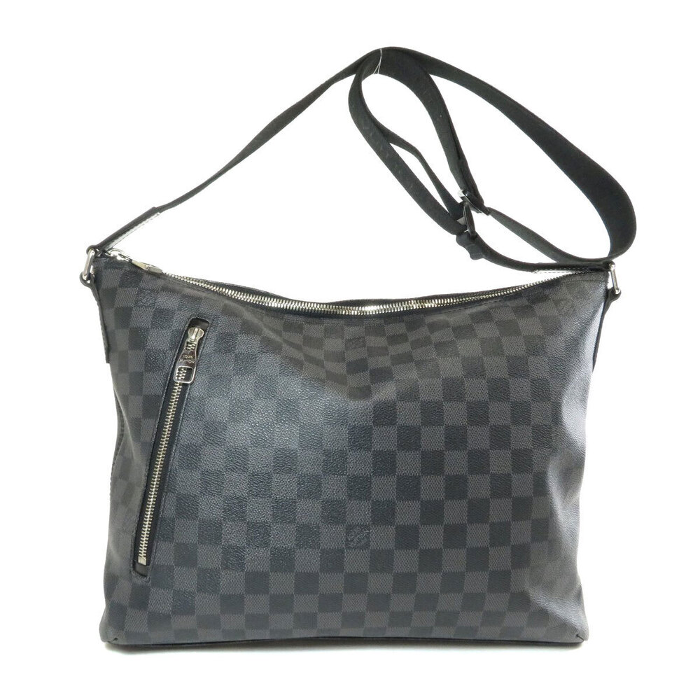 Louis Vuitton Shoulder Mick Damier Canvas Bag